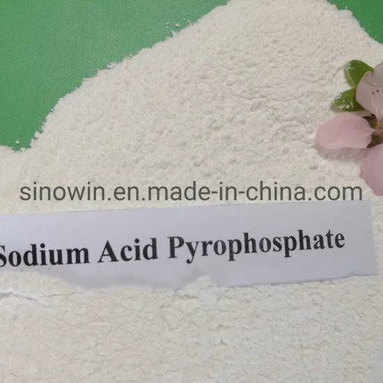 Food Ingredients White Crystalline Powder Food Grade Sodium Acid Pyrophosphate Sapp