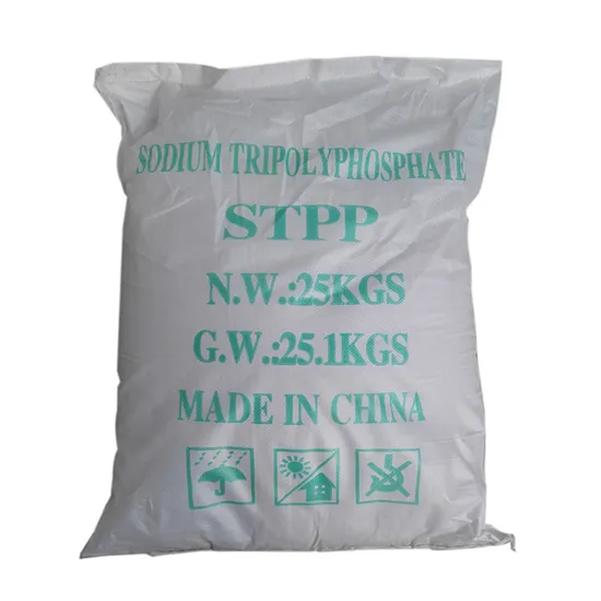 Chinese Factory Hot Sales Washing Raw Materials Sodium Tripolyphosphate STPP 94% 
